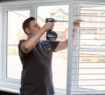 fitting Arched Window Shutters