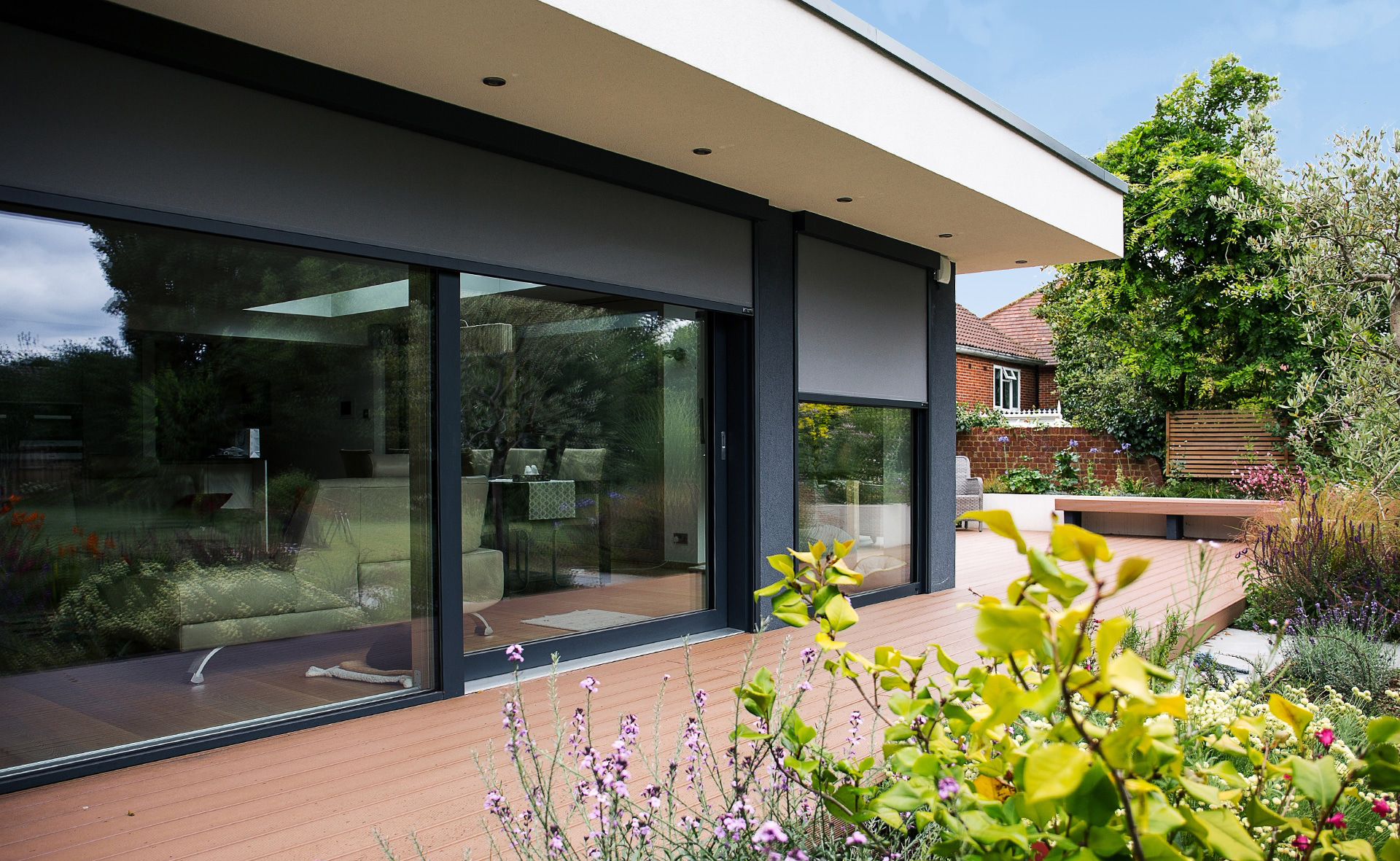 Outdoor Blind Installation In Warwickshire